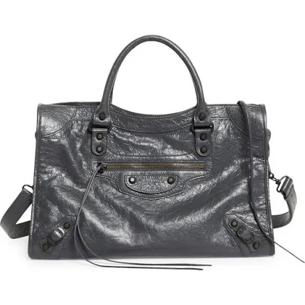 Balenciaga Women's Le City Medium Leather Satchel