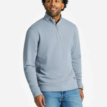 Life Is Good Men's French Terry Quarter Zip Sweatshirt