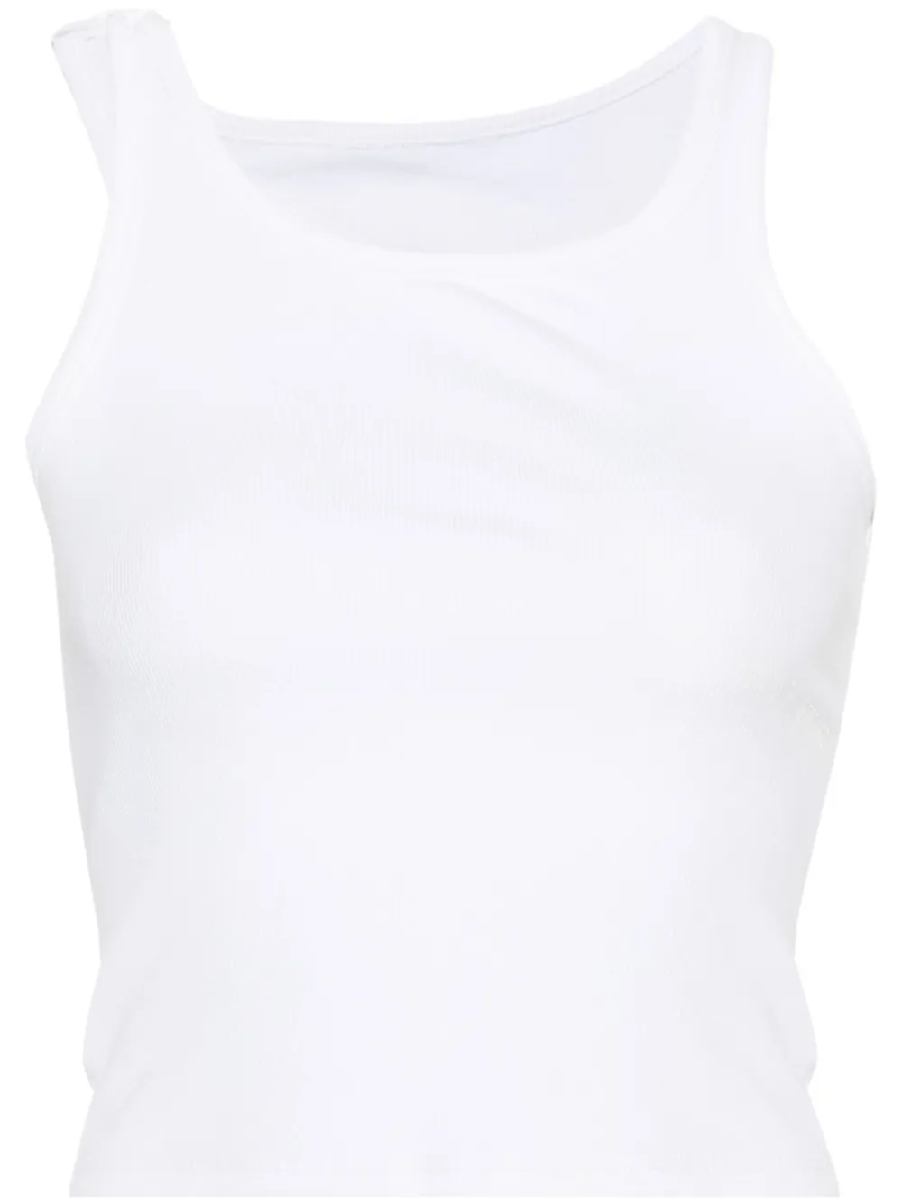 Ribbed Cropped Tank Top
