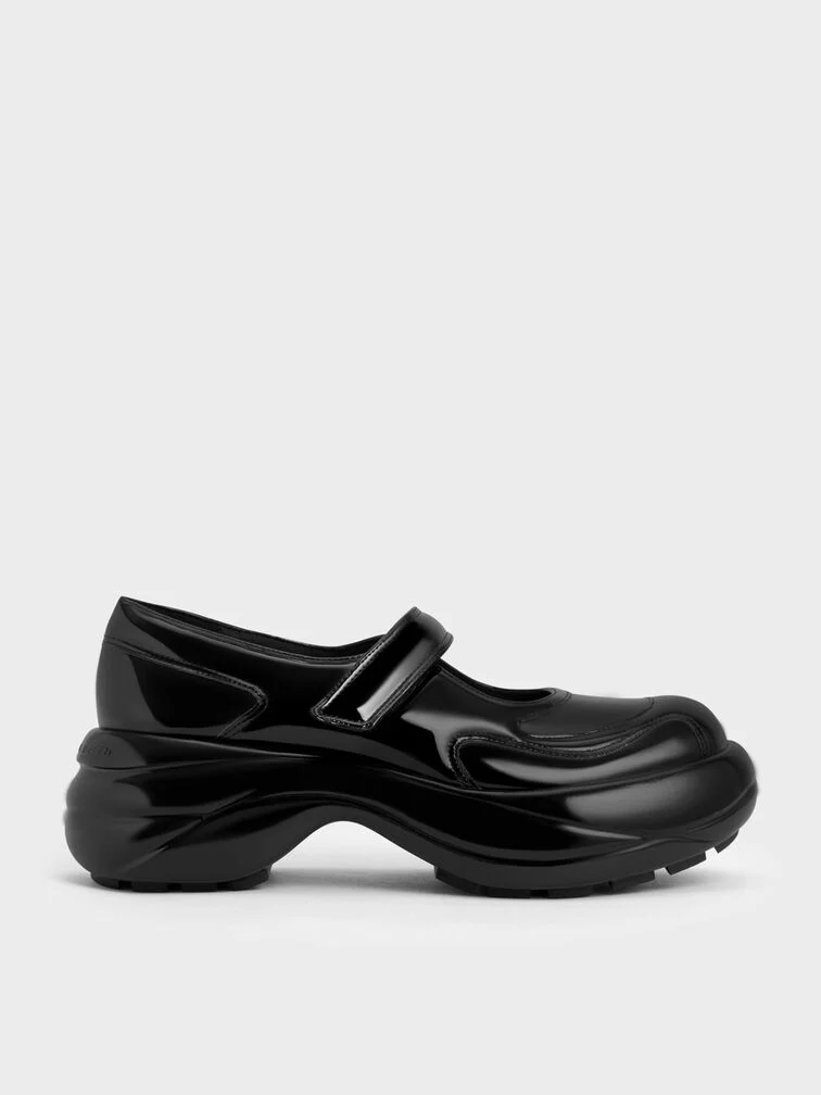 Roony Patent Mary Janes