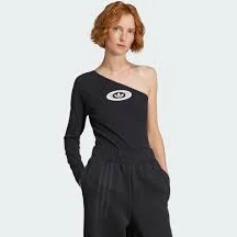 adidas Originals Campus 2000 One-Shoulder Bodysuit