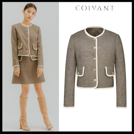 【COIVANT】ウヨンウ弁護士は天才肌Eun-bin/Lien Tweed Jacket