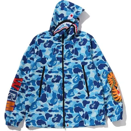ABC CAMO Men's Shark Hoodie Jacket