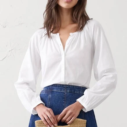 Voile Women's Puff-Sleeve Shirt