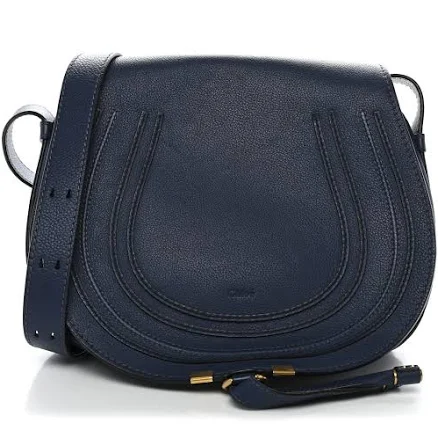 CHLOÉ Women's Marcie Calf-skin Leather Saddle Bag
