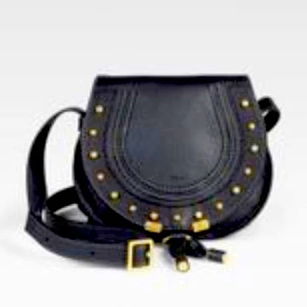 Chloé Marcie Small Crocodile-embossed Leather Crossbody Bag