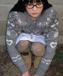 Ribbon Cat Fair Isle Knit Cardigan Grey