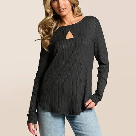 White Crow Women's Raquel Cut-Out Polyester Top