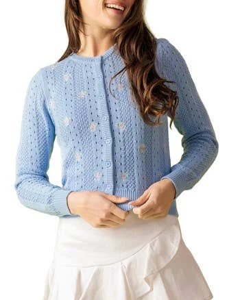 FLYING TOMATO Knit Cami & Cardigan Set