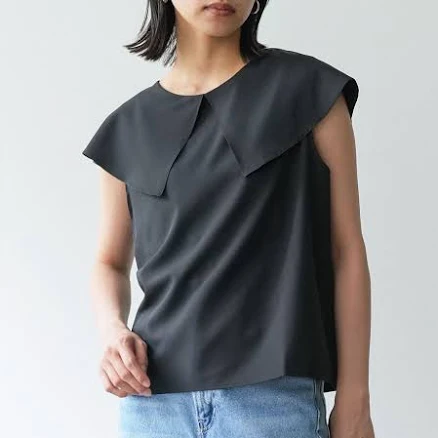 Mili An Deni Front and Back 2WAY Ribbon Blouse