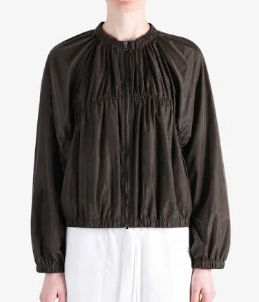 Amomento Women's Nylon Shirring Jumper