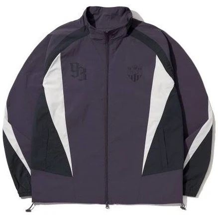 1993studio Color Block 93 Sporty Zip-up Jacket_Purple