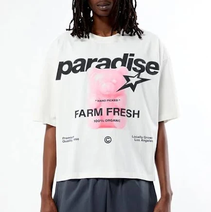 Paradise Cropped Boxy T-Shirt