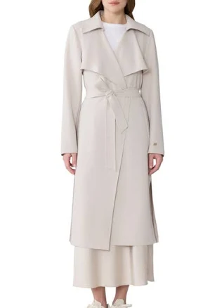 SOIA & KYO Women's Dimitra Trench Coat