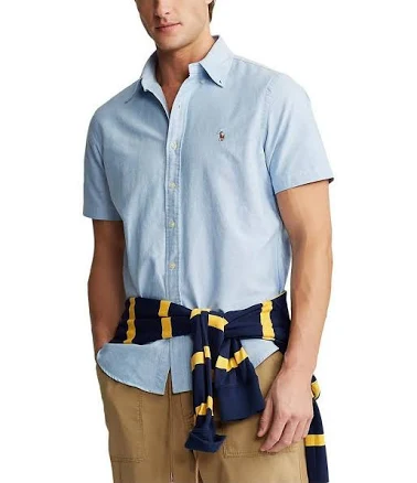 Polo Ralph Lauren Men's Oxford Short Sleeve Shirt