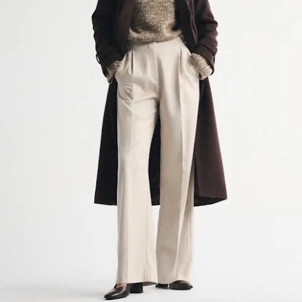 Women's Abercrombie & Fitch A&F Sloane Tailored Wide Leg Pant