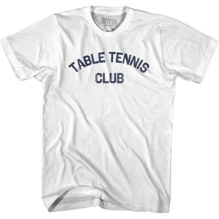 Table Tennis Club Cotton T-shirtTable Tennis Club Cotton T-shirt
