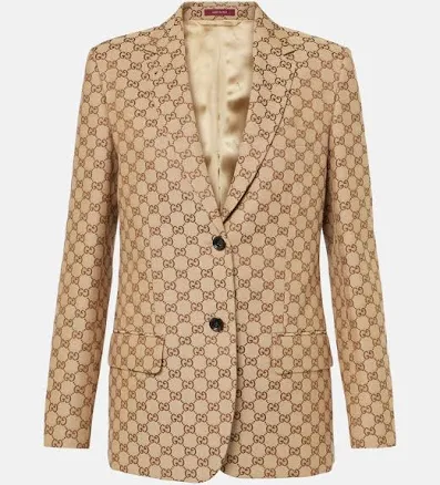 GUCCI Women GG canvas Blazer