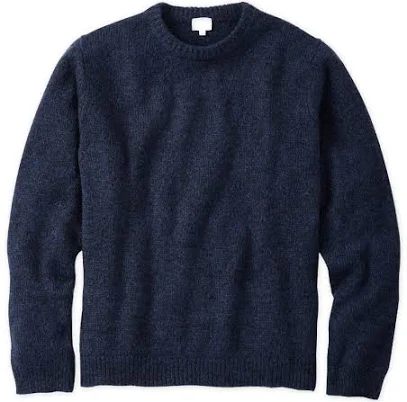 Elk Head Mohair and Wool Blend Crewneck Sweater