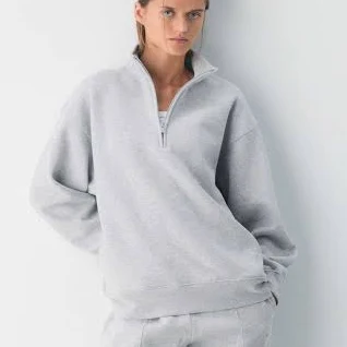 Aritzia Cozy Sweatfleece Boyfriend Sweater