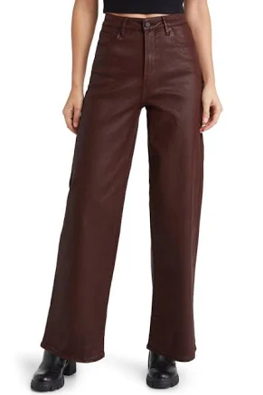 BLANKNYC Women's Franklin Rib Cage Wide-Leg Pants