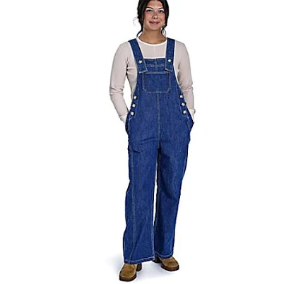 Molly Yeh Women's Easy Denim Overalls