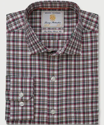 Brook Taverner Regular Fit Cotton Shirt