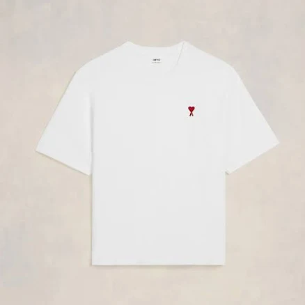 Ami De Coeur Boxy Fit T-shirt - More Colors Available Grey / M