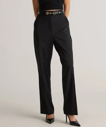 Quince Women's Italian Wool Straight Leg Pants