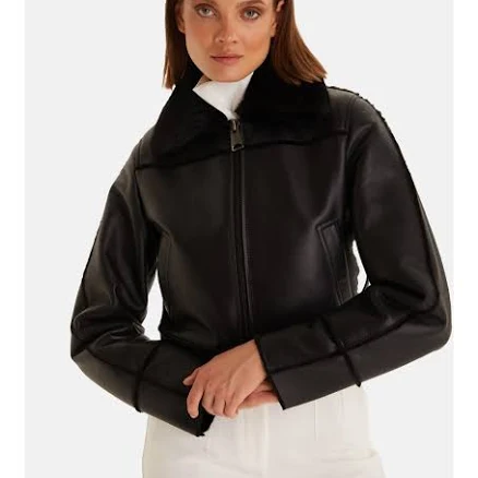 Women's Genuine Shearling Jacket
