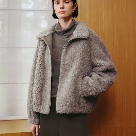 Wool Fluff Coat