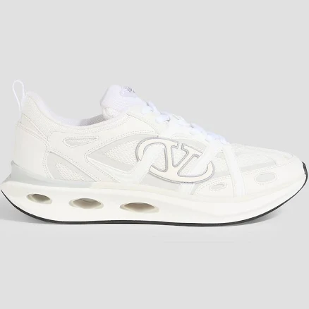 VALENTINO GARAVANI VLOGO Easyjog mesh and leather sneakers - Women - White Sneakers - EU 36