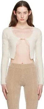 Off-white Le Papier 'la Maille Neve Manches Longues' Cardigan