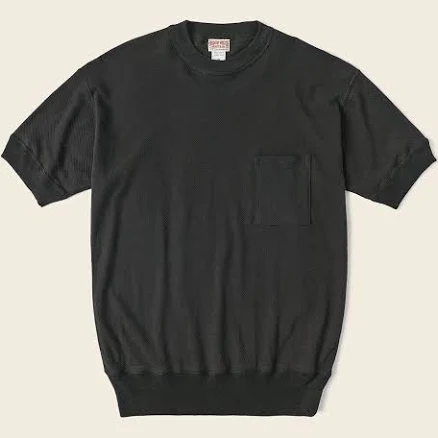Bronson US Cotton Waffle Knit Pattern Pocket T-Shirt