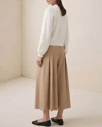 Hairy Knit V-Neck Jacket - Off White