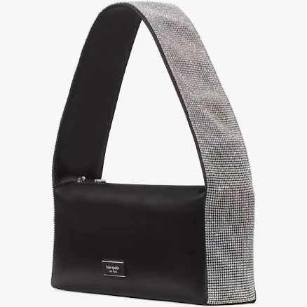 Kate Spade Women's Afterparty Crystal-Embellished Satin Shoulder Bag
