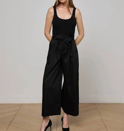 L'AGENCE Lowen Paperbag Crop Pants