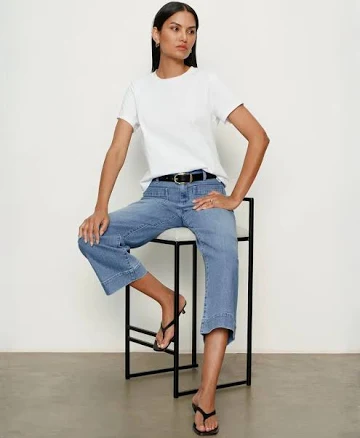 Marine Crop Jean in Dollface | Sanctuary 10