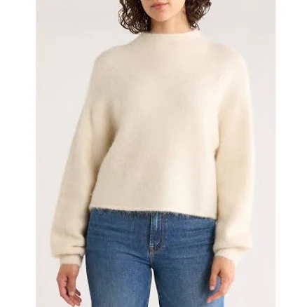 Marine Layer Women's Suri Alpaca Funnel Neck Sweater