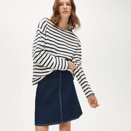 J.Crew Women's Heritage Terry Boatneck Sweatshirt