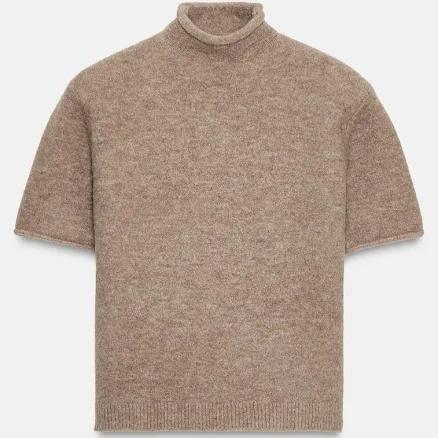 Zara Women's Soft Knit Short Sleeve Jumper