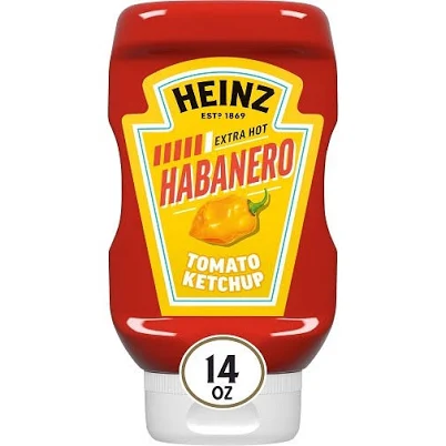 Heinz Extra Hot Habanero Tomato Ketchup