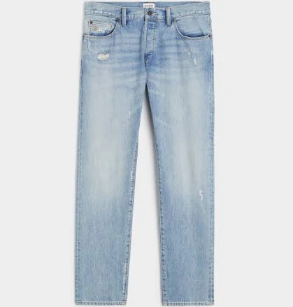 Todd Snyder Men's Slim Fit Selvedge Destroyed Jeans