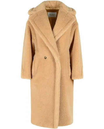 Max Mara Teddy Bear Icon Coat - Ivory