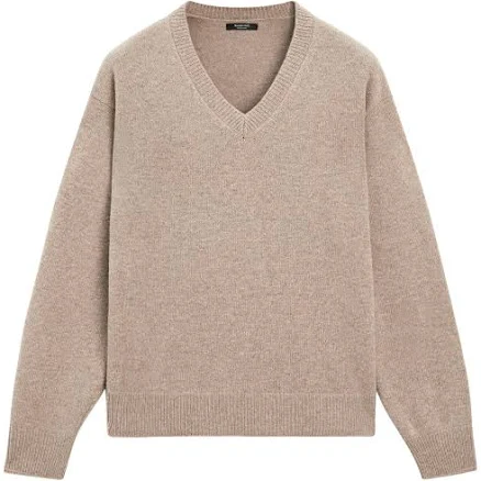 Flowing Blouse With Tied Neck - Copper - L - Massimo Dutti - Women