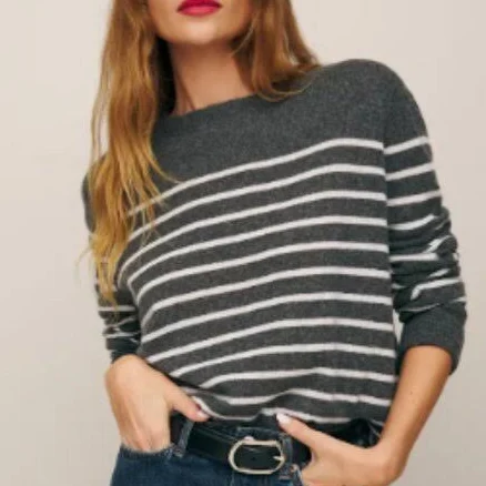 Reformation Cashmere Boyfriend Sweater - S