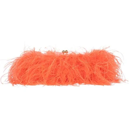 Jeffrey Campbell Women's Animal Feather Clutch