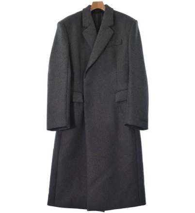 Prada Men's Double-Breasted Wool Coat