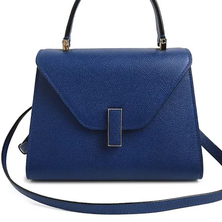 VALEXTRA Mini Iside Leather Tote Bag