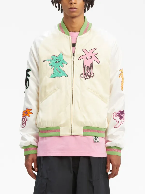 Palmity Quilted Bomber Jacket